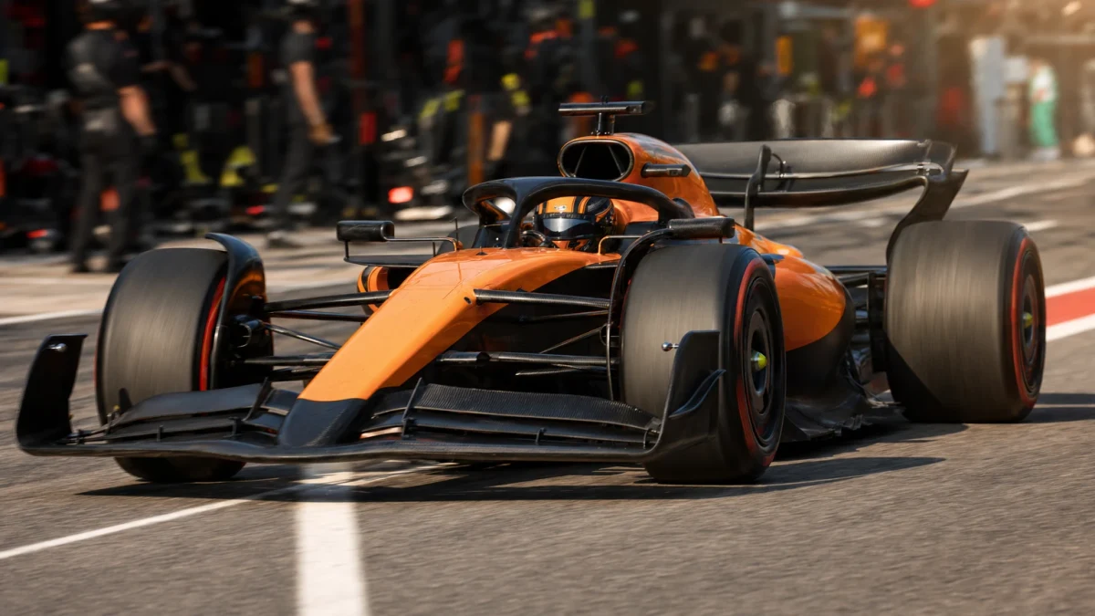 Motorsportmiljö som illustrerar Formel 1-säsongen 2019