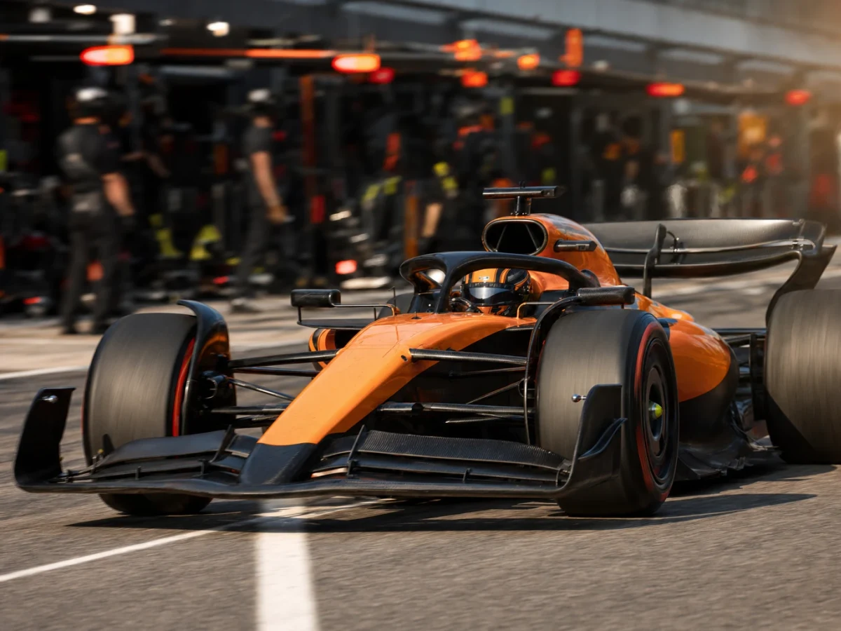 Motorsportmiljö som illustrerar Formel 1-säsongen 2019