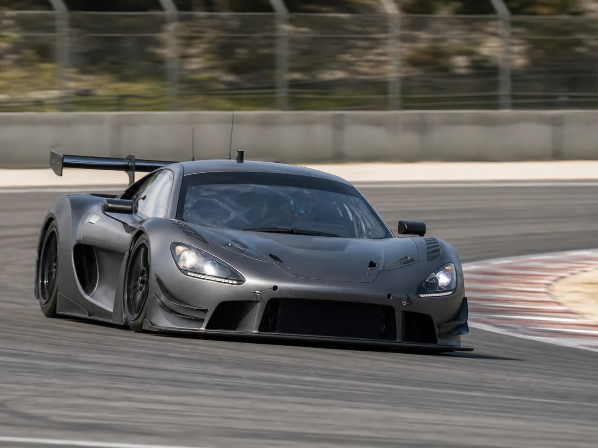 Motorsportmiljö som illustrerar gt3