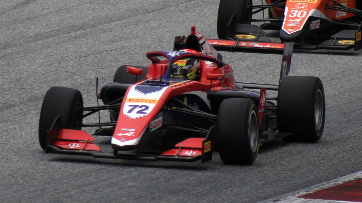 Leonardo Fornaroli, italiensk formelförare, på Örebro Race Day