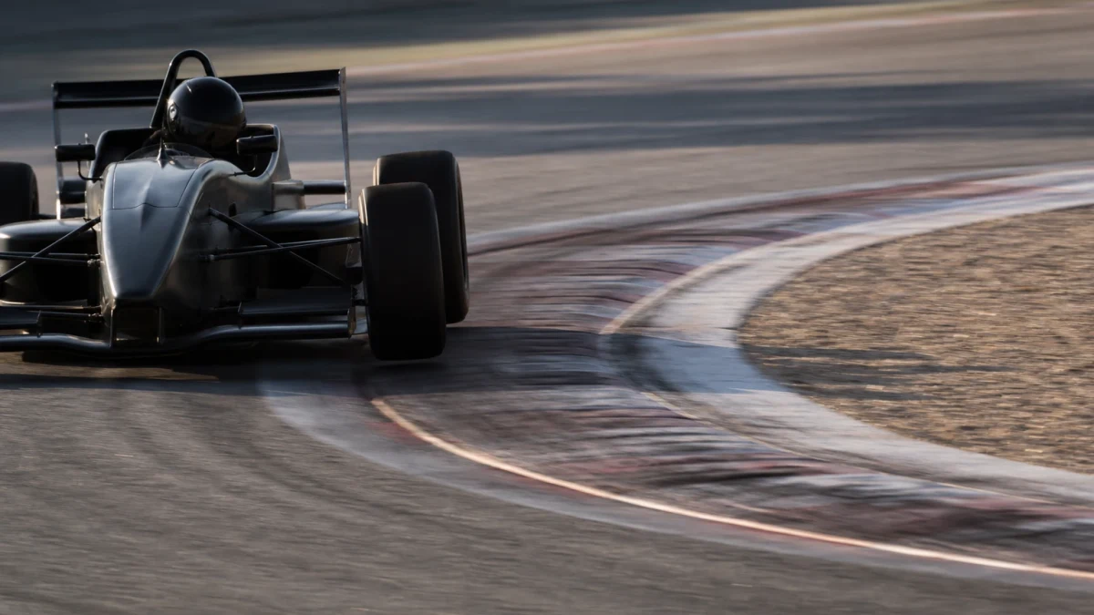 Motorsportmiljö som illustrerar motorsport