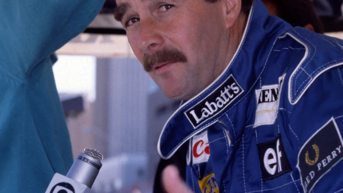 Nigel Mansell, motorsportprofil på Örebro Race Day