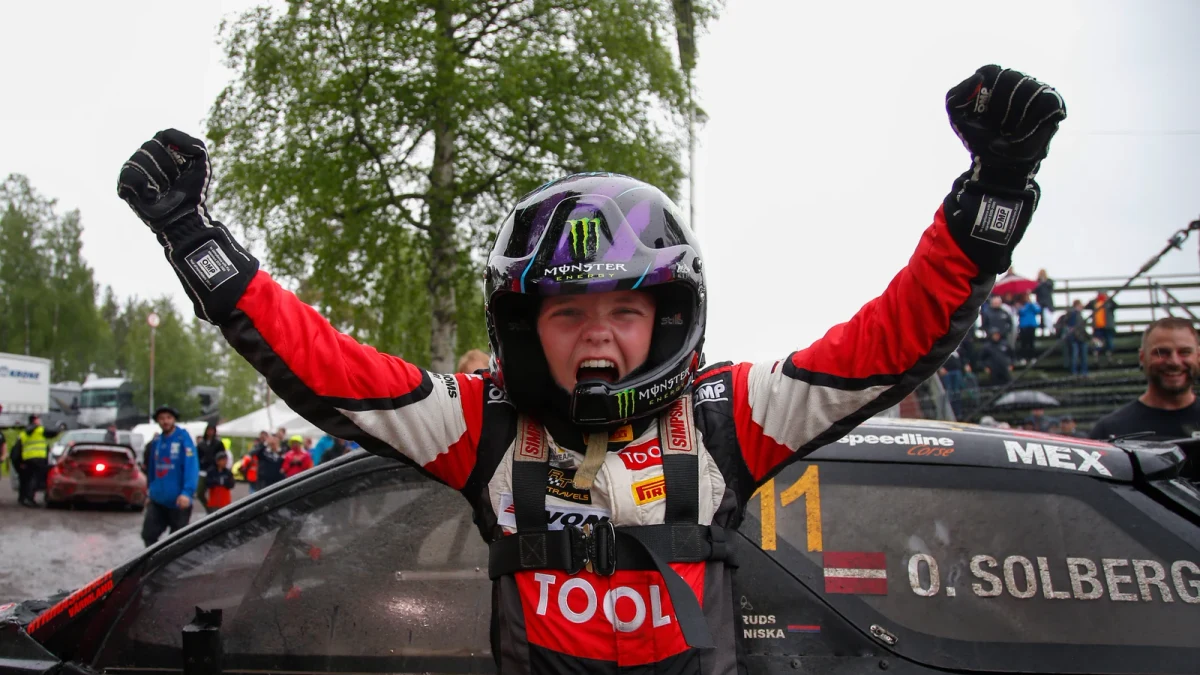 Oliver Solberg, motorsportprofil på Örebro Race Day