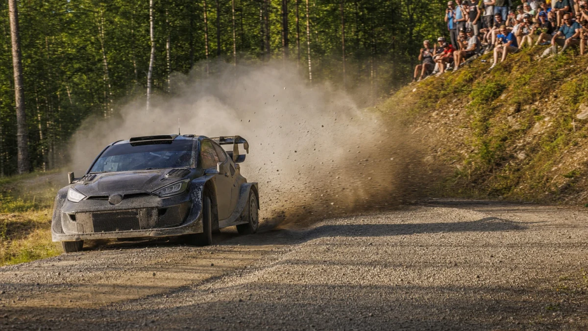 Motorsportmiljö som illustrerar wrc